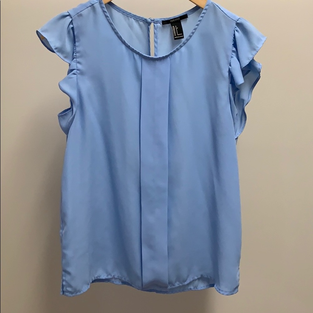 Small blue blouse